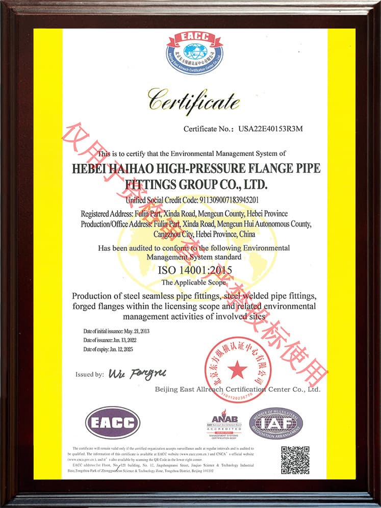 ISO 14001 Environmental Management (EN)