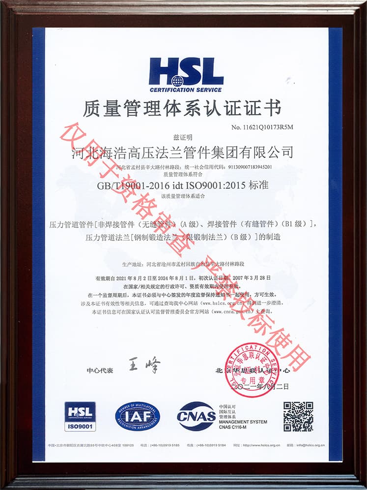 ISO 9001 Quality Management (CN)